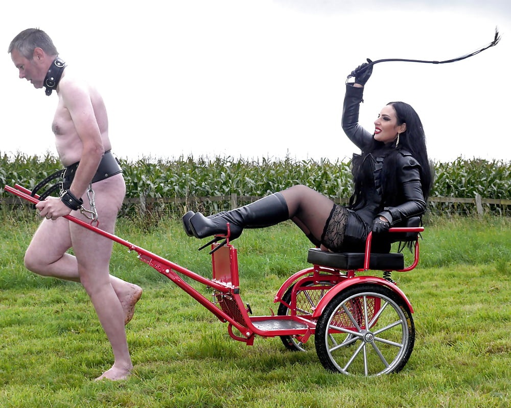 Голые мужики в упряжке