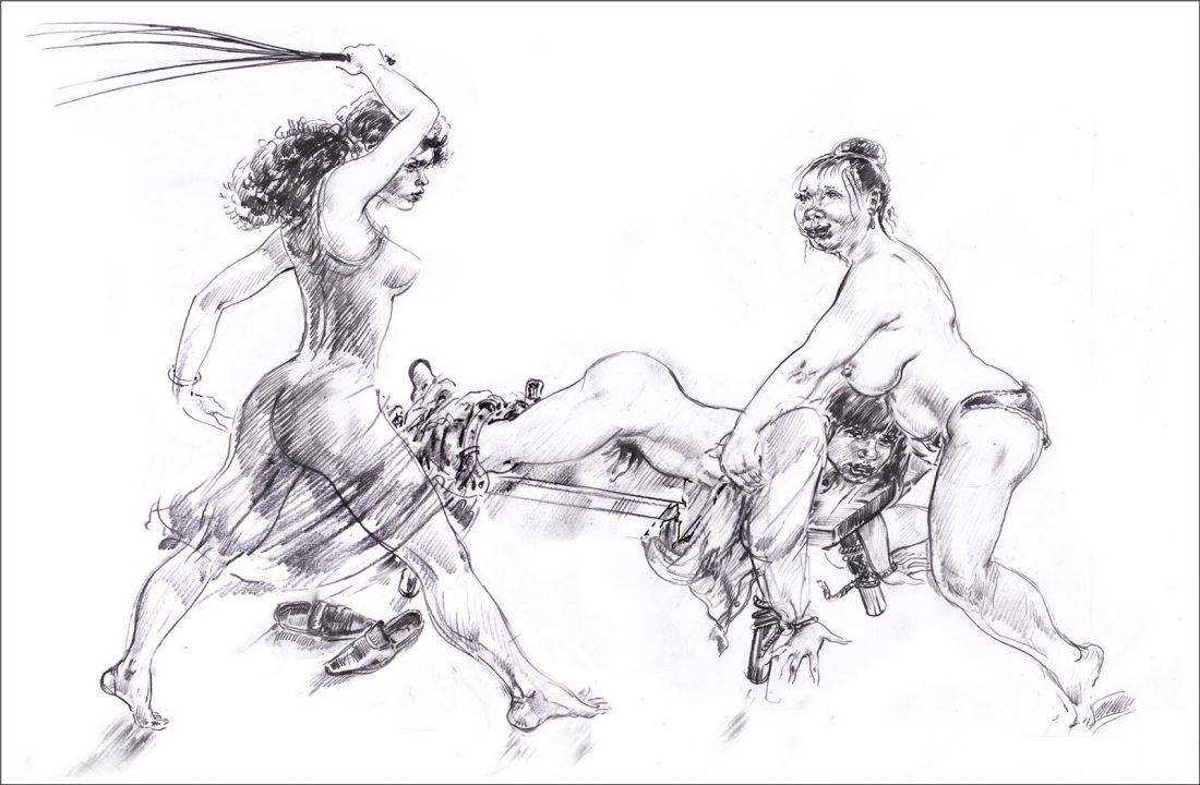 Эротические рисунки порки