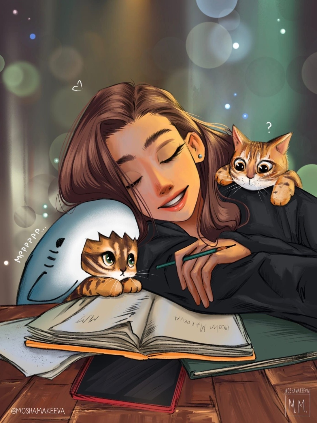 Моша Макеева картина руки