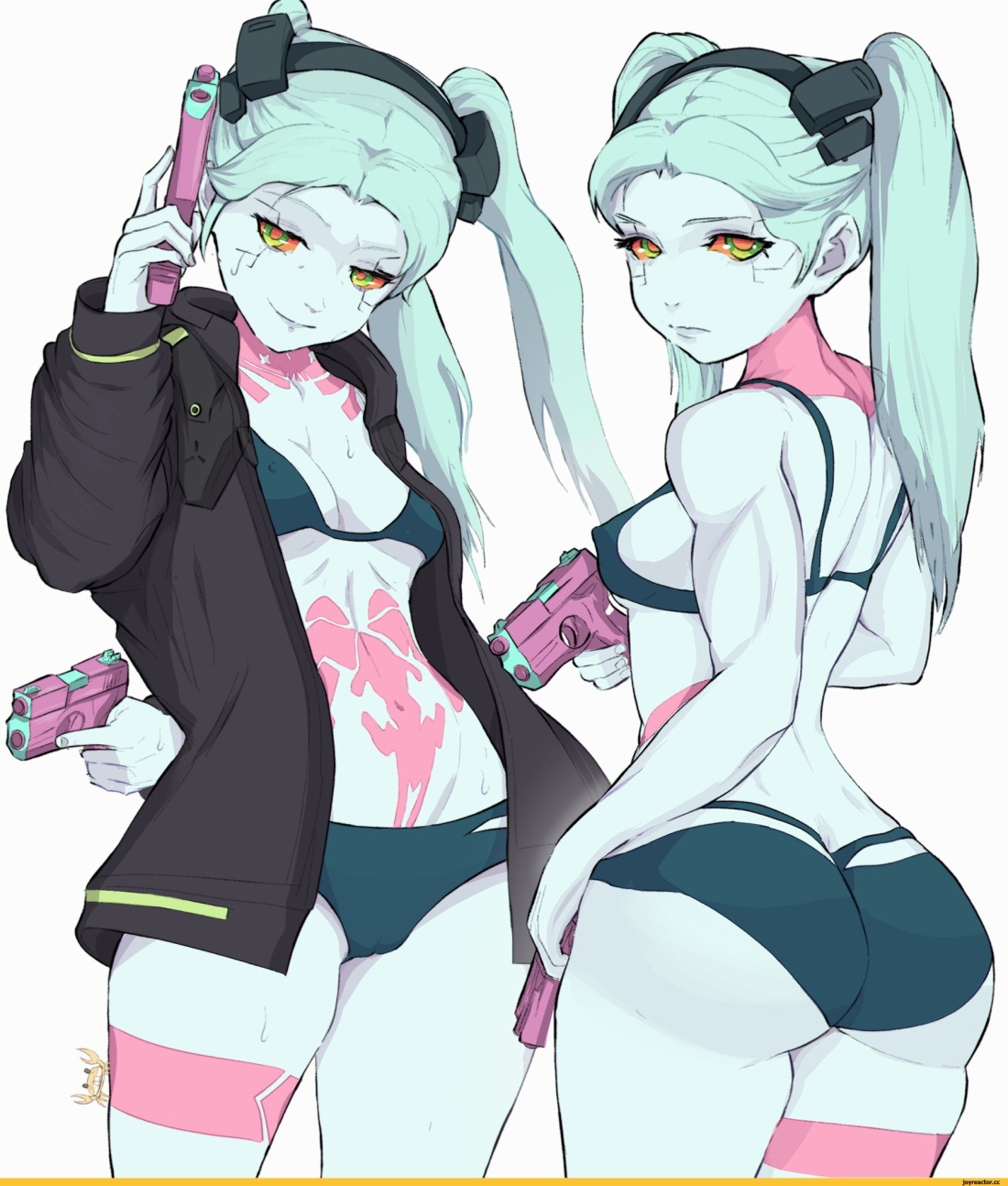 Ребекка киберпанк арт 34