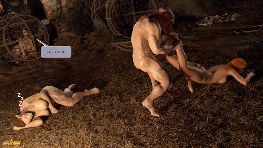 First contact 7 - Night of Primal Lust хентай