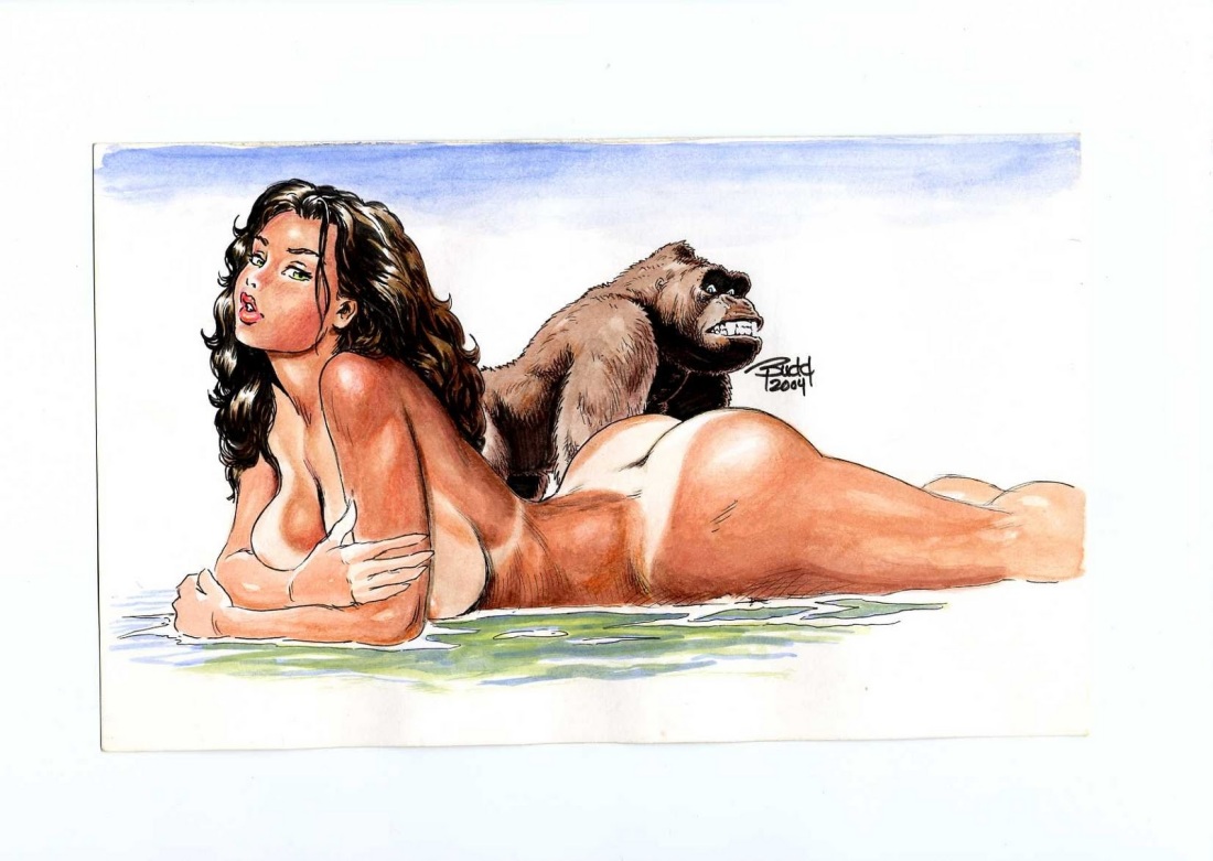 Первобытные женщины ню